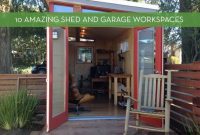 Visually Stunning: 10 Dreamy Shed and Garage Office Conversions