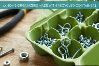 10 Eco-Friendly Organization Hacks With Recycled Materials