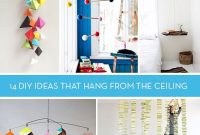 Let’s Elevate: 14 Creative DIY Ceiling Decor Ideas
