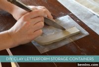 Crafty Typography Boxes: DIY Storage Solutions