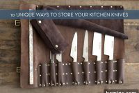 Creative Kitchen Knife Storage Solutions
