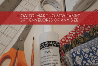 Effortless Fabric Gift Wrap: A No-Sew Guide