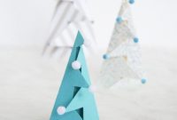 Making Festive Paper Christmas Trees