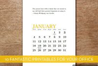 Productivity Power-Ups: 10 Printable Gems for Your Workspace