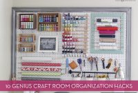 Ten Ingenious Craft Room Organization Solutions