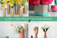 15 Creative DIY Vases for Spring Blooms