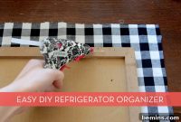 Easy DIY Fridge Organizer