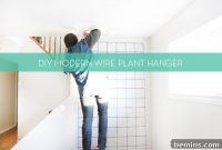 Create Your Own Easy Hanging Green Wall