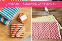 Brighten Up Your Bathroom: 13 Stylish and Colorful Accessories