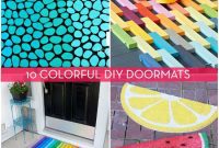 Vibrant DIY Doormats: Welcome Summer with Color