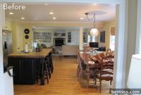 Elegant Makeover for the Integrated Kitchen Dining Space