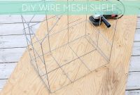 DIY Minimalist Wire Shelf Project