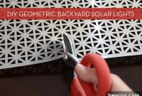 Crafting Geometric Solar Lanterns: A DIY Guide for Porch & Patio Ambiance