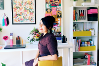 Eye-Popping Palettes: 10 Inspiring Colorful Workspaces