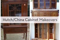 10 Stunning Hutch & China Cabinet Transformations