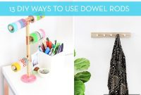 13 Creative Projects with Wooden Dowels