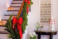 Festive Holiday Stairways and Spaces