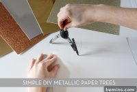 DIY Paper Christmas Trees: Simple, Stylish, and Sustainable
