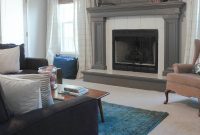 Oak Veneer Hearth: From Dated to Dazzling