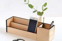Minimalist Wooden Desk Organizer: A DIY Guide