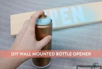 Effortless Wall-Mounted Bottle Opener: A DIY Guide