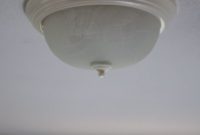 DIY Magnetic Barrel Shade Ceiling Light