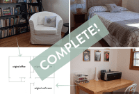 Home Office, Refreshed: A Minimalist Transformation
