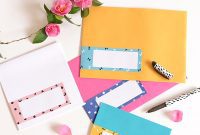 Printable Patterned Address Labels