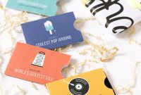 Printable Father’s Day Gift Card Holders