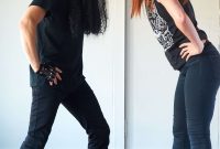 Effortless Rockstar Duo: Axl Rose and Slash Couple Costume