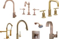 A Deep Dive into Gold, Copper, and Bronze Fixtures for Kitchens and Bathrooms