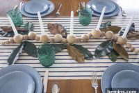 Seasonal Sparkle Wood Bead Candle Holders