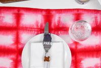 Crimson Shibori Placemats: A Striking DIY Project