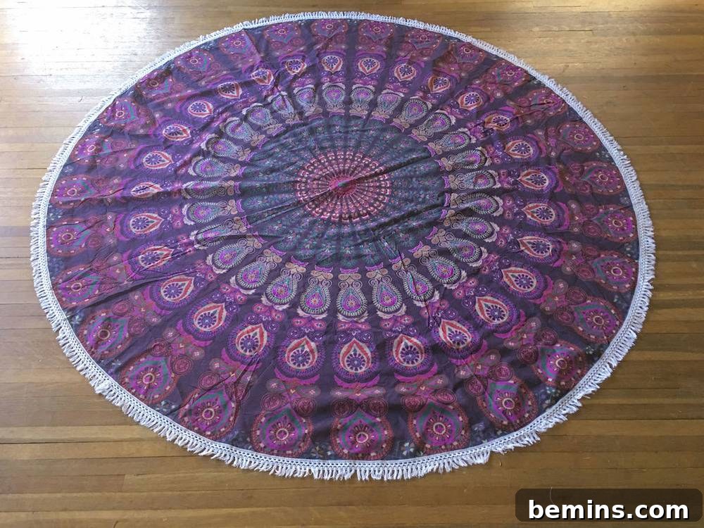 COR Hippie Mandelas Beach Towel Yoga Mat Wall Tapestry