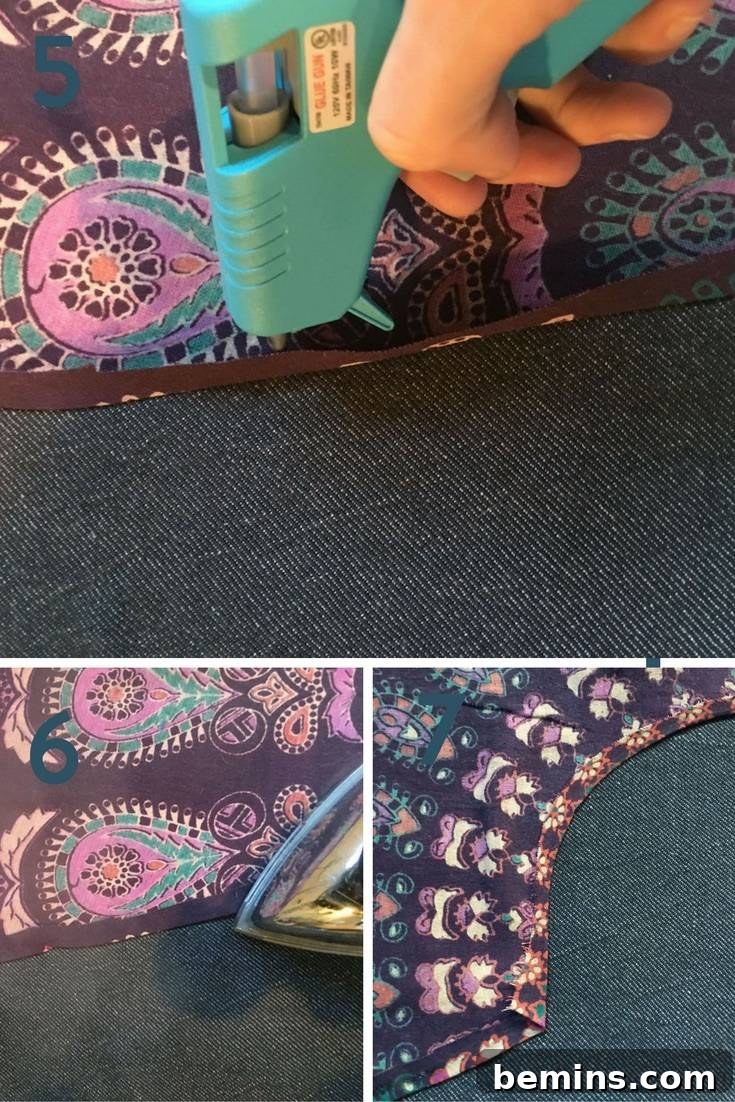 Ironing the Edges of the Tree Skirt