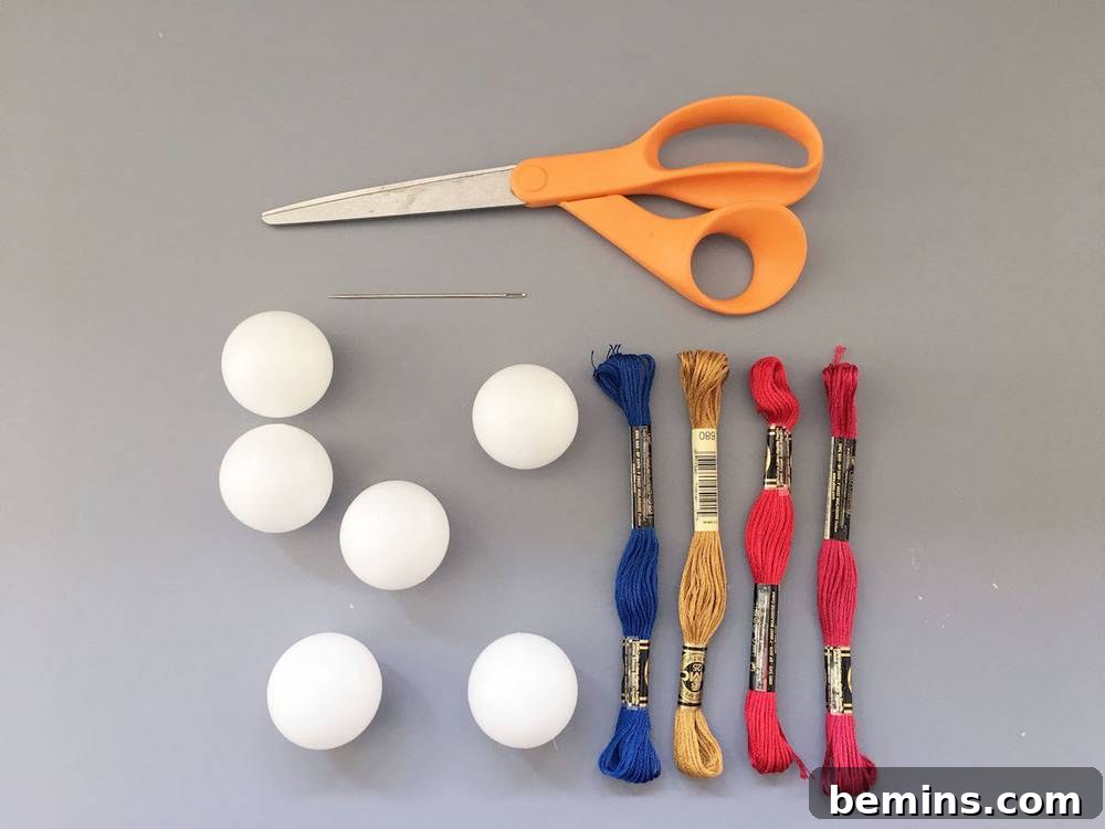 Materials for DIY Bead Garland