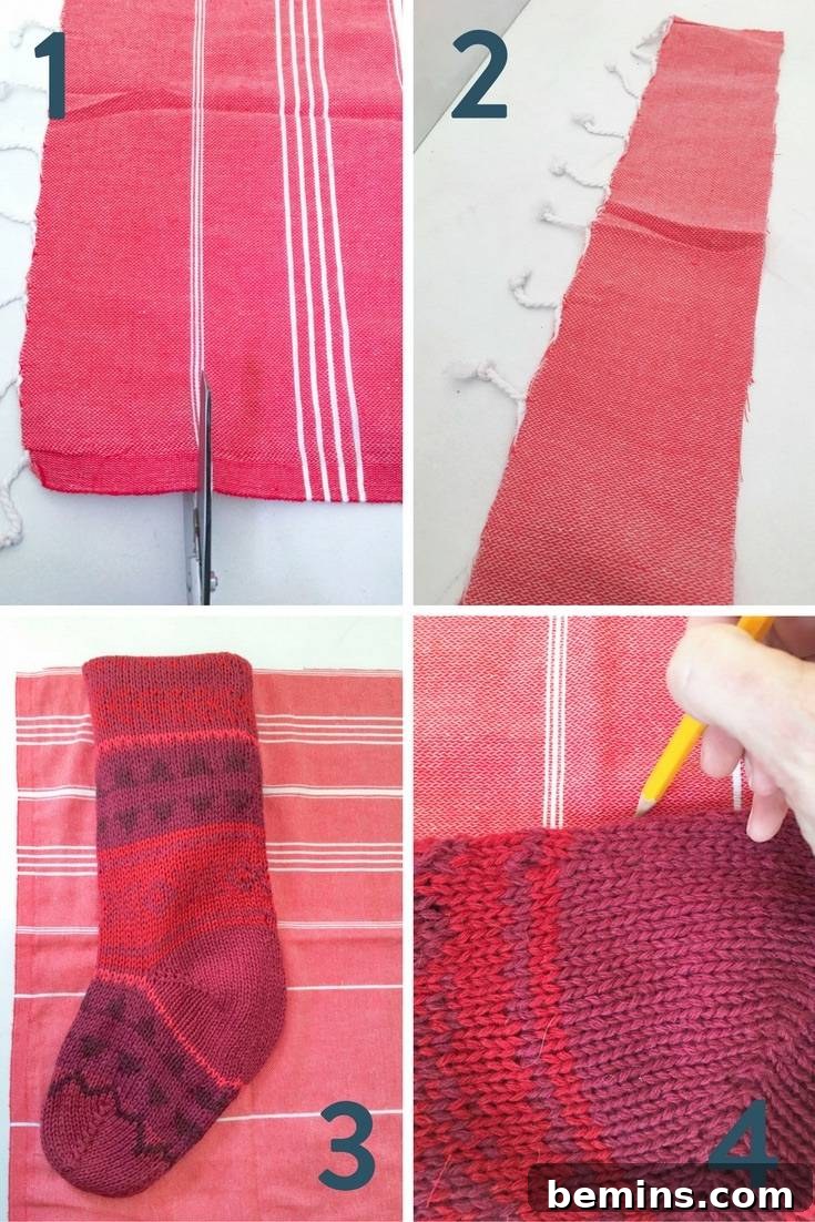 Cutting Fringe from Turkish Towel