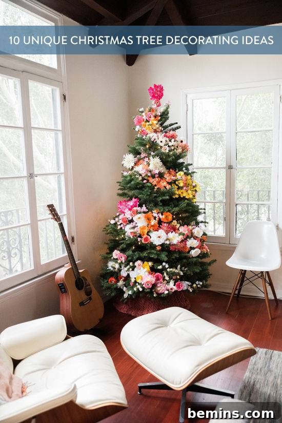 10 Visionary Christmas Tree Decorating Styles 13 Share these unique Christmas tree decoration ideas on Pinterest