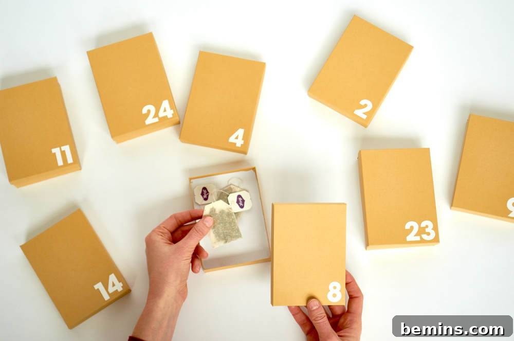 A person is moving around numbered boxes.