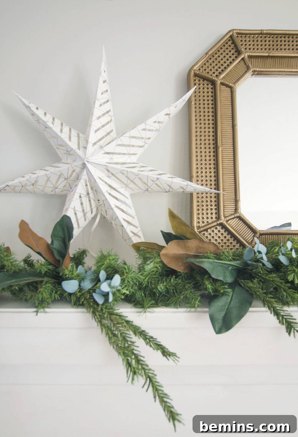 Finished garland