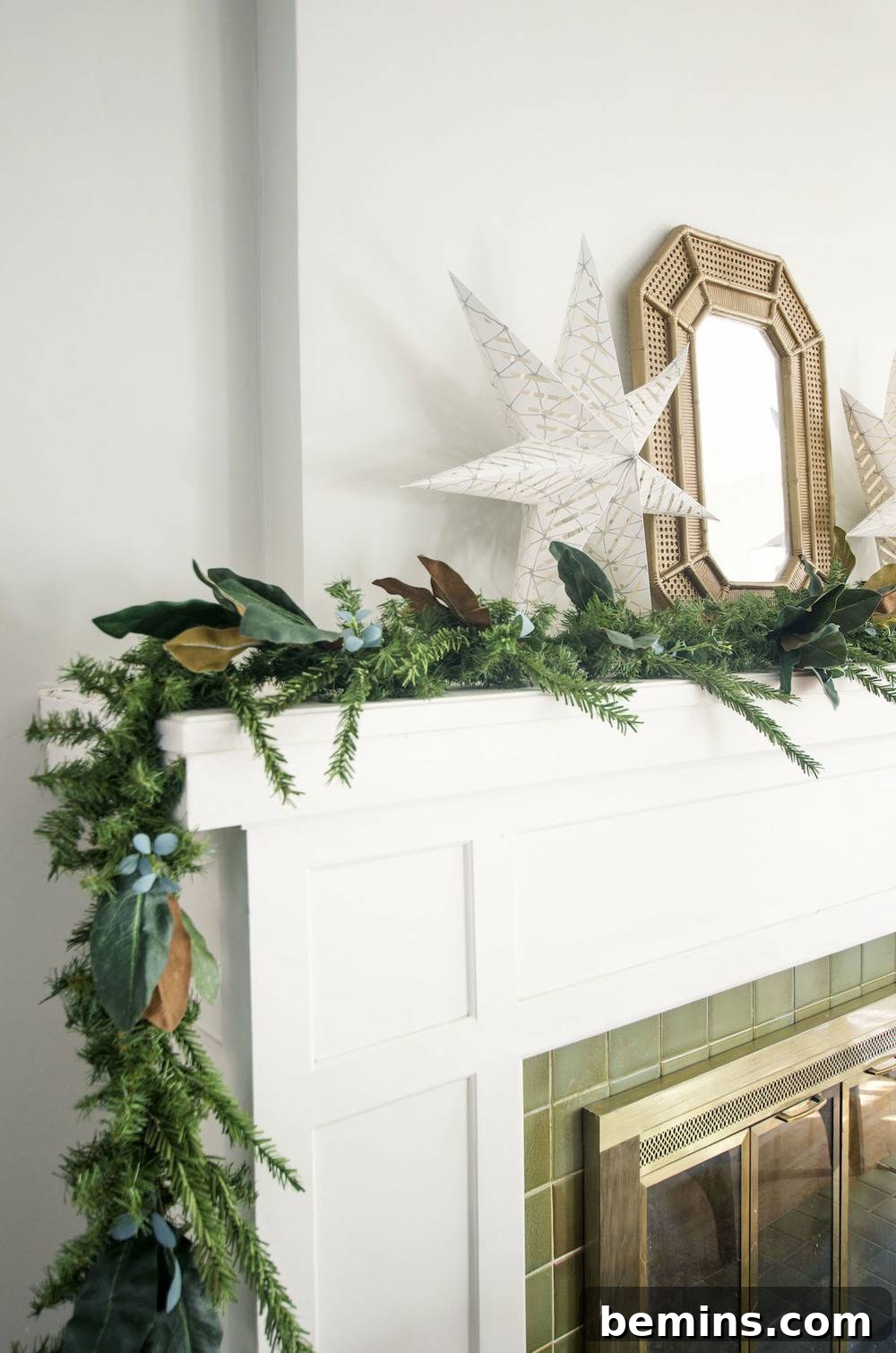 Realistic-looking fake garland