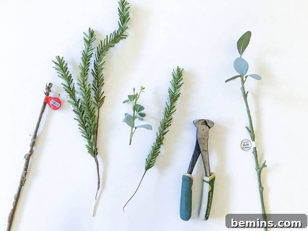 Fluffed garland