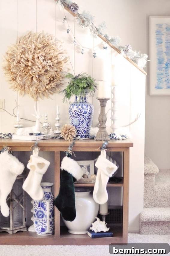 Furniture as a Stocking Display: Unexpected Decor