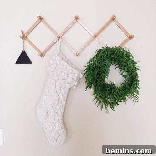 Accordion Coat Rack Christmas Display
