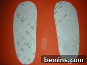 Paper Flips: DIY Footwear Fun 8 Cut out feet in the shape of flip-flops