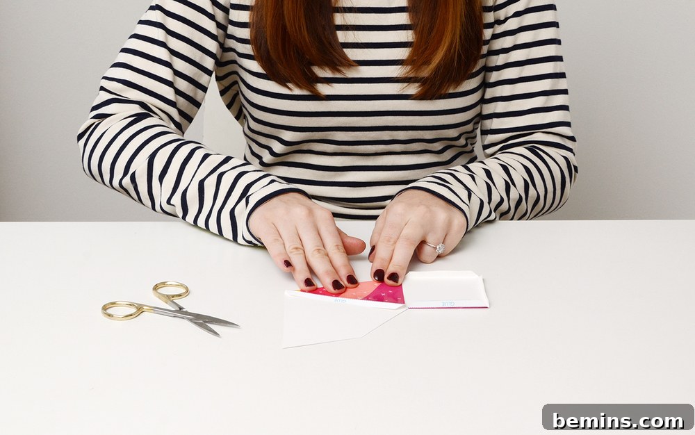 Simple Geometric Paper Ornament DIY 2 Geometric Paper Ornament DIY