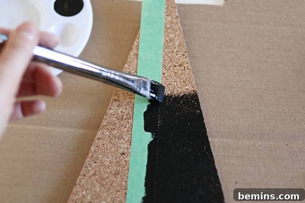 Painting the Cork Triangles