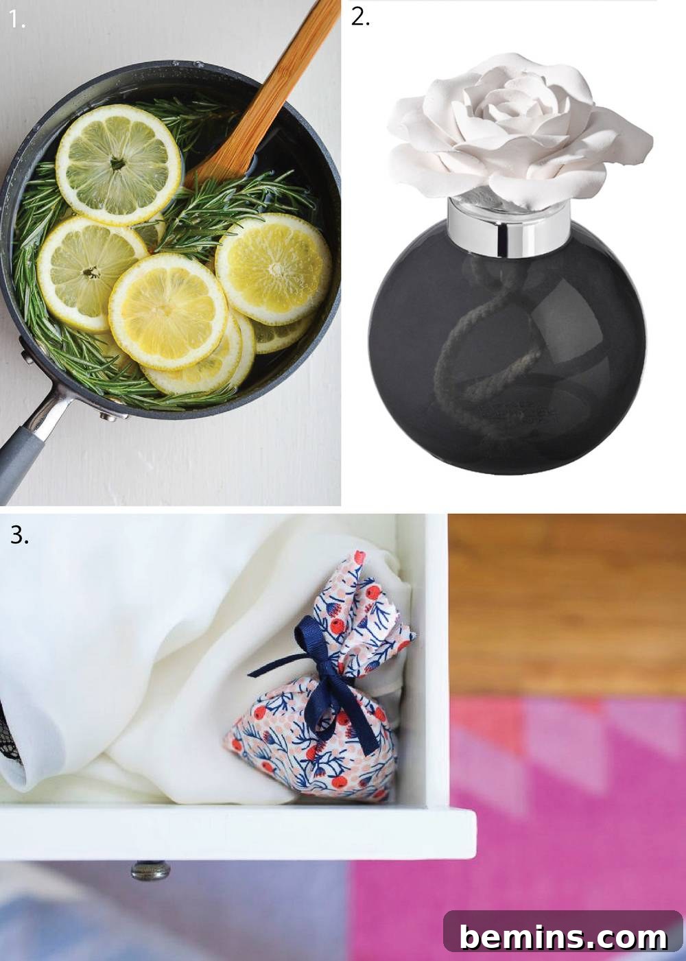 Home Scent Mastery Create an Amazing Atmosphere with Potpourri and Fragrance 12 DIY simmer pot with lemon and rosemary for natural home fragrance