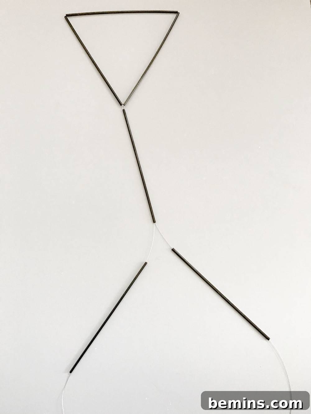 Himmeli Triangle Step 2b