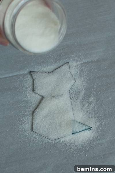 Step 8.1: Positioning Dimensional Pieces